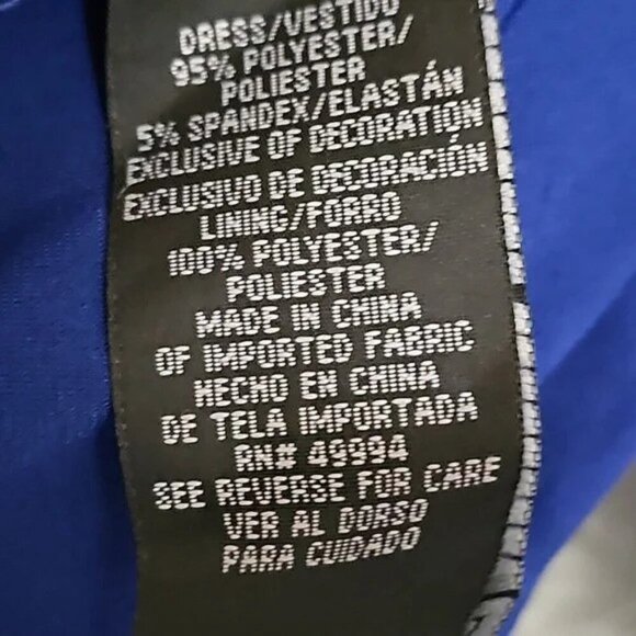 💃💙R&M Richards Beaded Gown - Picture 9 of 9